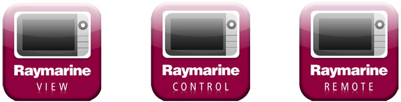 Raymarine APP: RayView, RayControl, RayRemote