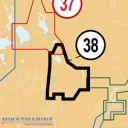 Карта Navionics 38XG: Центральный регион