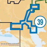 Карта Navionics 39XG: Нижняя Волга