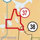 Карта Navionics 37XG: Северо-Западный регион