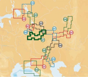 Карта Navionics 5G332S: Западная Латвия