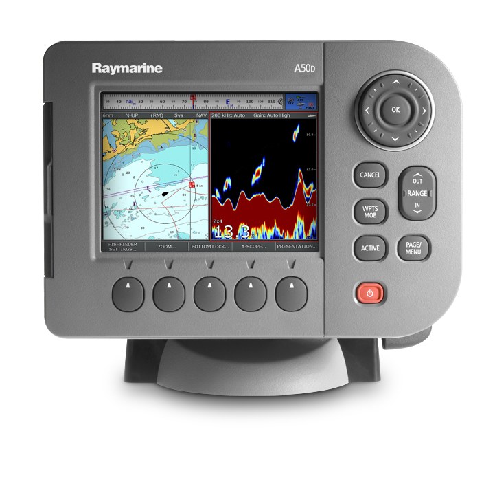 Raymarine A50D /цифровой эхолот /GPS картплоттер| Е62186