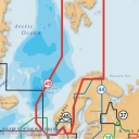 Карта Navionics 49XG: Норвегия
